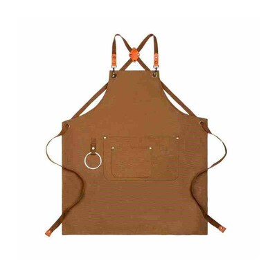 Thick canvas summer waterproof apron 厚帆布夏季防水围裙