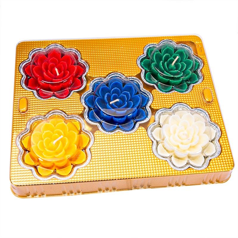 浮水莲花灯无烟蜡烛河灯许愿蜡烛水漂荷花灯10小时花型蜡烛酥油灯,家居饰品,装饰摆件,淘宝优惠券,粉丝福利购,淘宝优惠卷