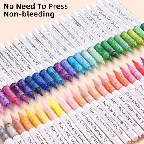 Languo Automatic Ink Control Acrylic Paint Markers, 9 pcs So