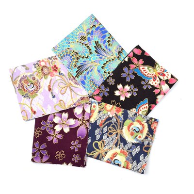 20x25cm Japanese Cotton Fabric Bundle For Patchwork, Sewing