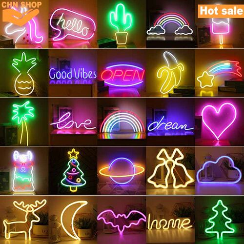 LED neon lights Party decoration lights Bar USB neon lights