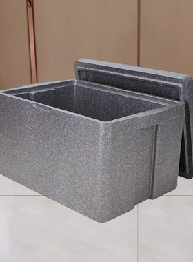 53L大号epp保温箱冷藏箱商用摆摊盒饭保热车载冷链运输箱27-1L