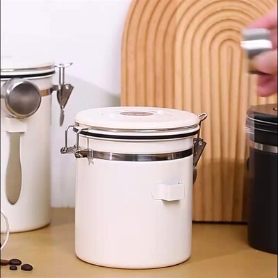 Coffee Canister Airtight Kitchen Food Storage Container
