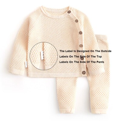 Infant Baby Sweater Suit 2022 Autumn Spring Girl Knitting Sw
