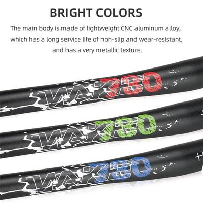 Mountain Bike Handlebars 31.8MM Diameter High-Rise Handlebar