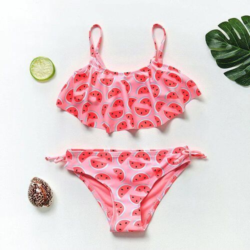 2~12Years Children Swimwear Girls Swimsuit Kids Girls Beach