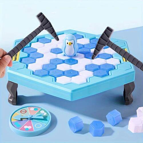Save Penguin Knocking Ice Toy, Ice Breaker Knocking And Disa