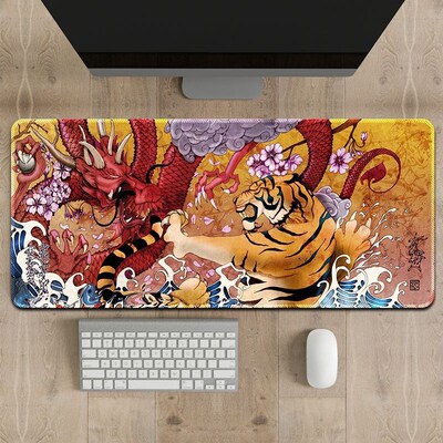 Large Mouse Pad Cute Cartoon Table Mat Game Learning Office