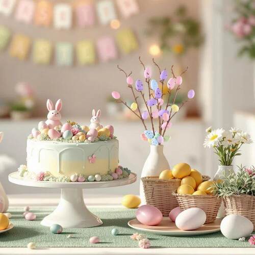 3Pcs 2.5/3cm Artificial Berry Flower Simulated Easter Eggs B
