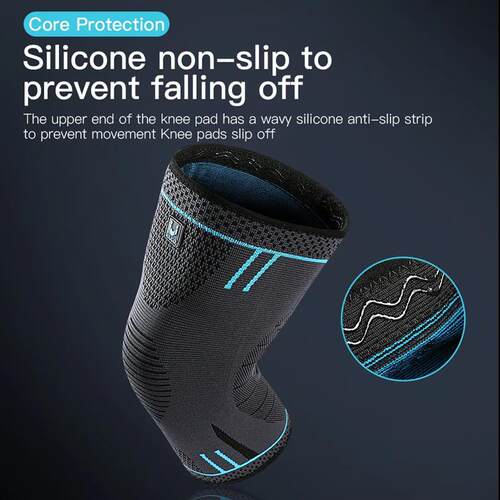 Compression Knee Support Sleeve Elastic Knee Pads Brace Spri