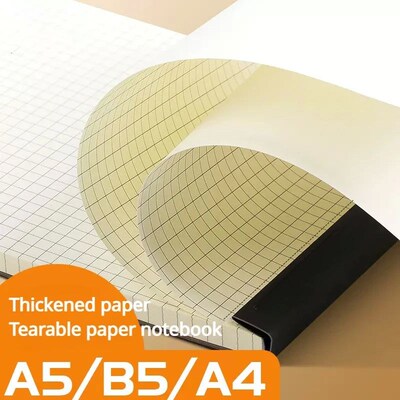 80 Page Tearable Notebook with A4,A5,and B5 Thick Notebooks,