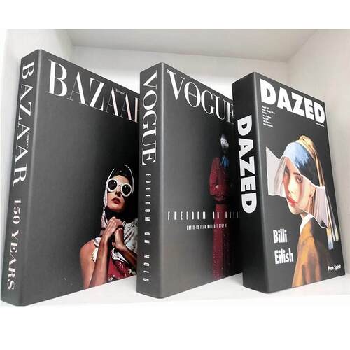 Ins Fashion Fake Books for Decoration Home Decor Coffee Tabl