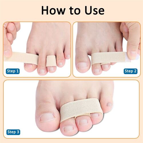 Pexmen 1/2/5Pcs Hammer Toe Straightener Toe Splints Bandages