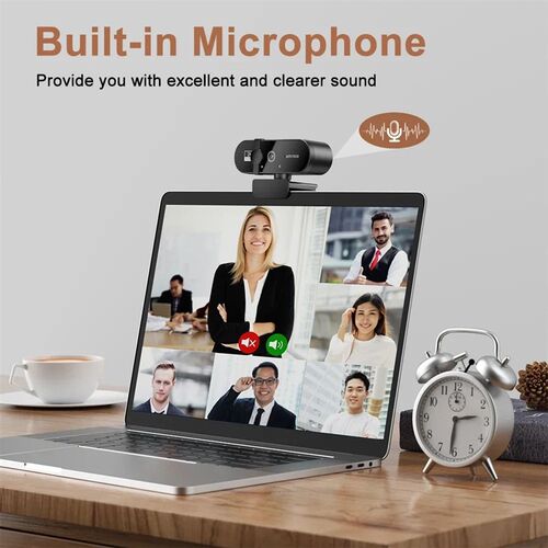4K Webcam 1080P Mini Camera 2K Full HD Webcam with Microphon