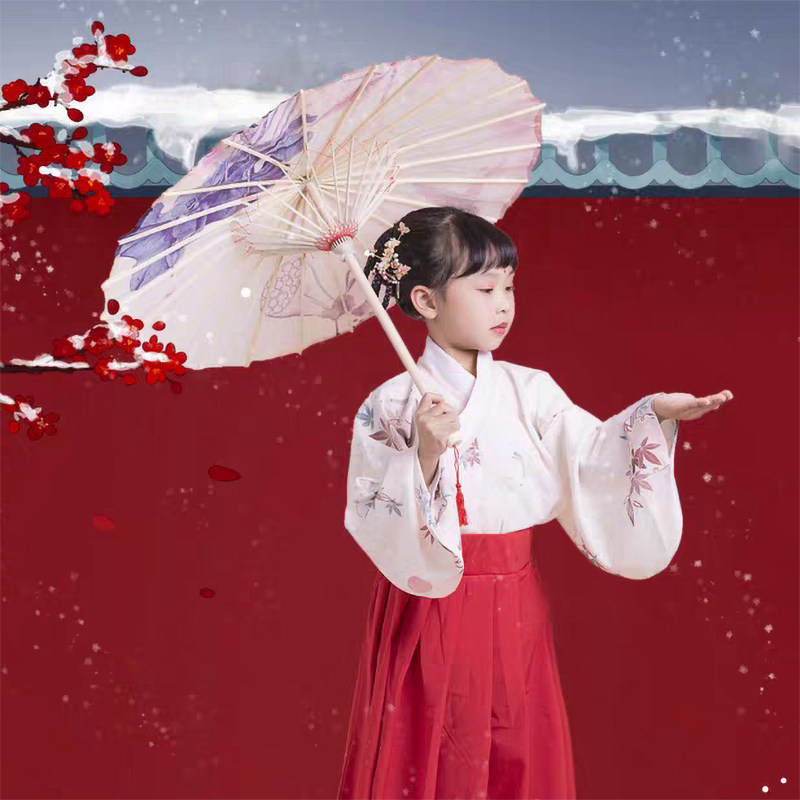 儿童纯手工油纸伞女古风绸布古典舞蹈跳舞演出古装汉服摄影道具伞,家居饰品,工艺伞,淘宝优惠券,粉丝福利购,淘宝优惠卷