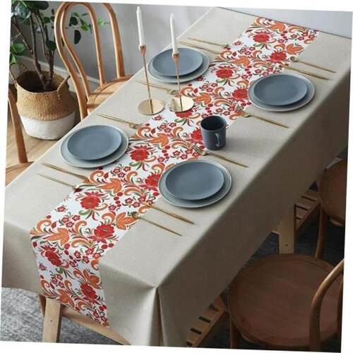 Table cloth water-proof oil-proof PVC tablecloth table mat