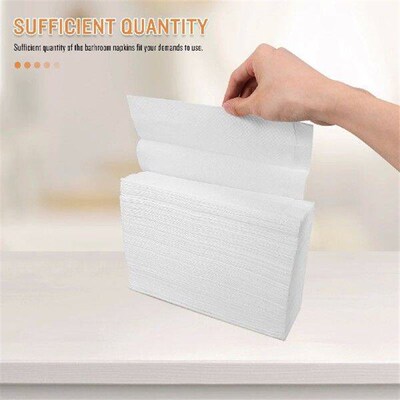 200pcs Paper Hand Towels Bathroom Napkins Paper Hand