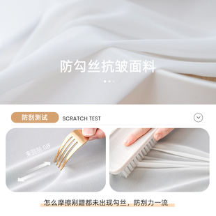 窗纱高级感半遮光窗帘挂钩款飘窗帘白纱客厅纱白色纱帘透光不透人