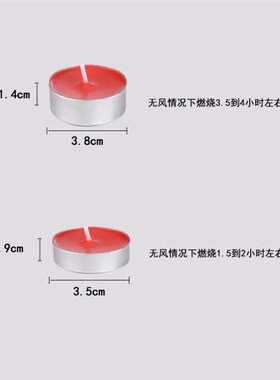 50pcs/Pack Flameless Candles Tea Lights Candle Tealight