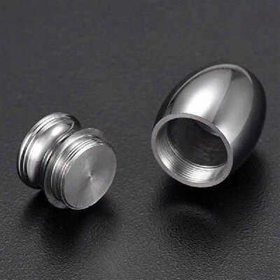 25*16mm Mini Engraved Cremation Urns For Pet Human Ashes