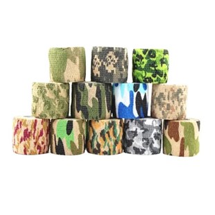 Elastic Wrap Tape Army Adhesive Outdoor Hunting Camouflage S