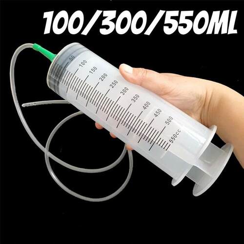 100/300/550ml Large Capacity Syringes Oil Pump With 1m Hose