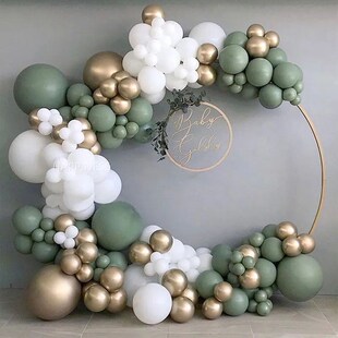Balloon Garland Green Baby Shower Wedding Birthday Hen Party