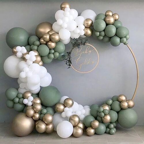 Balloon Garland Green Baby Shower Wedding Birthday Hen Party