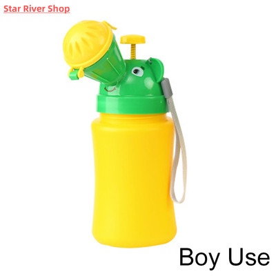 Portable Baby Hygiene Toilet Urinal Boys Girls Pot Outdoor C
