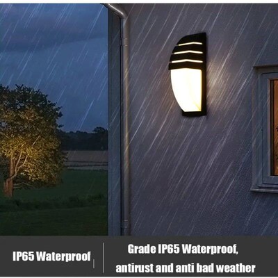 LED outdoor wall light waterproof Radar Motion Sensor led li