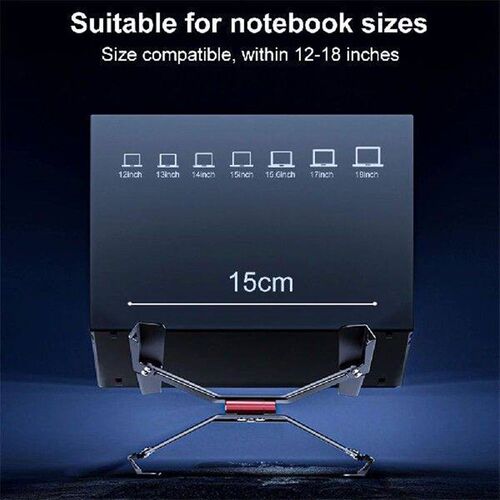 New Laptop Cooler Base Stand Foldable Laptop Riser Pad