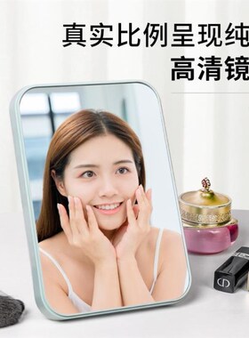 Cosmetic mirror to carry small model mini handheld mirror