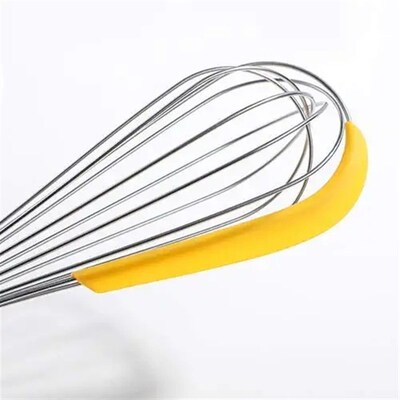 Silicone Scraper Egg Cream Butter Whisk Kitchen
