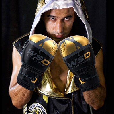 Kick Boxing Gloves for Men Women PU Karate Muay Thai Guantes