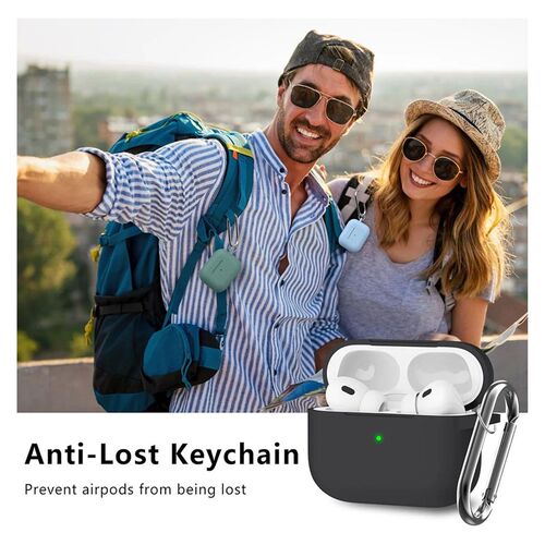 AirPods Pro Case Cover with Cleaner Kit,Soft Silicone Protec