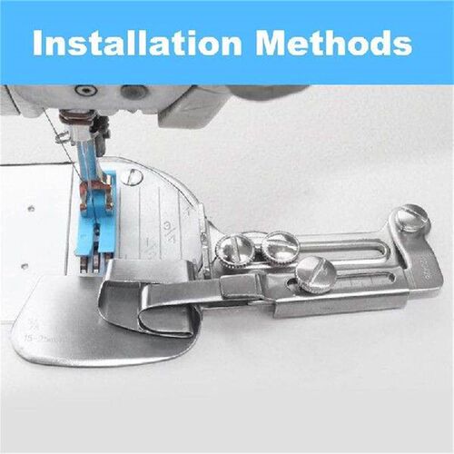 A29M-Sewing Rolled , Adjustable Width Rolled Hemmer Foot,