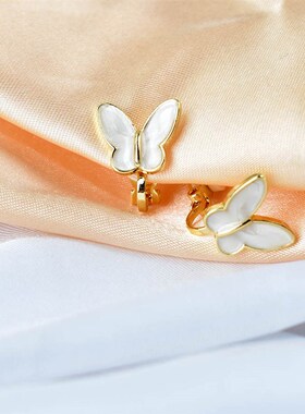 Korea Style Butterfly Clip On Earrings Without Piercing Cute