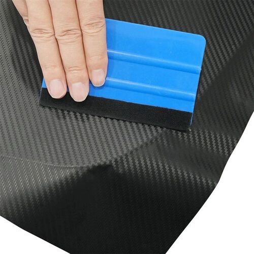 3D Carbon Fiber Vinyl Wrap Car er Black Color Change Vinyl F