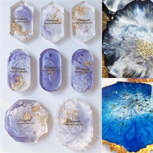 4Colors/Box Mica Powder Powdered Pigments Set Epoxy Resin Dy