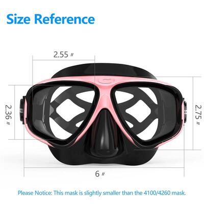 Professional Diving Scuba Mask No Fogging Snorkeling Scuba D