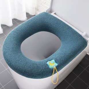 Winter Warm Toilet Seat Cover Mat Bathroom Toilet Pad Cushio