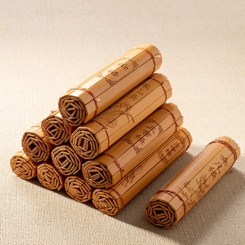中式竹简书古风摆件家居饰品办公桌面装饰品书架创意礼品竹编道具,家居饰品,装饰摆件,淘宝优惠券,粉丝福利购,淘宝优惠卷