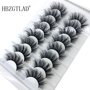 8/20 Pairs 3D Mink Hair False Eyelashes Natural/Thick Long