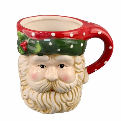 Christmas mug ceramic cute Santa Claus cups gifts 300ml