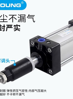 气动SCJX100-标准气缸SCJX-可调标准气缸SCJ*75--S