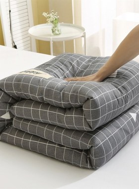 一米二一米宽的学生宿舍床垫被单人棉花春秋冬被加厚10斤被褥