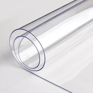 足长足厚PVC软玻璃水晶板胶皮地垫防水桌垫布防烫环保无味