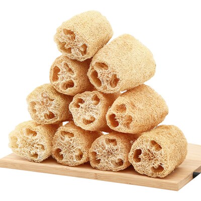 silk gourd pulp dishwashing cloth loofah cleaning pot brush