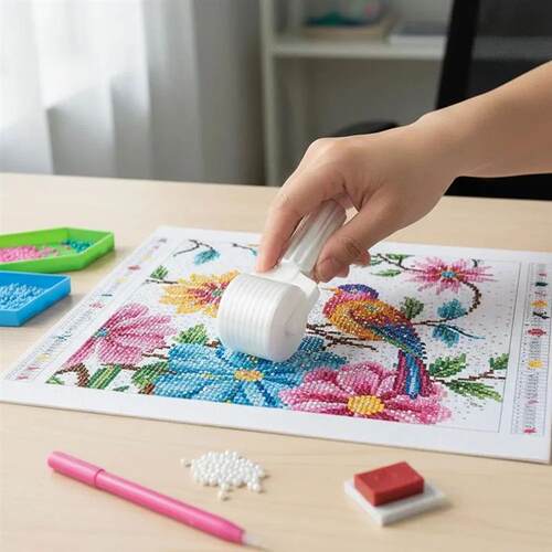 3D Printed Diamond Painting Roller Tool for Handmade DIY Dia