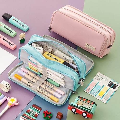 Large Capacity Pencil Case School Multifunction Pen Case0